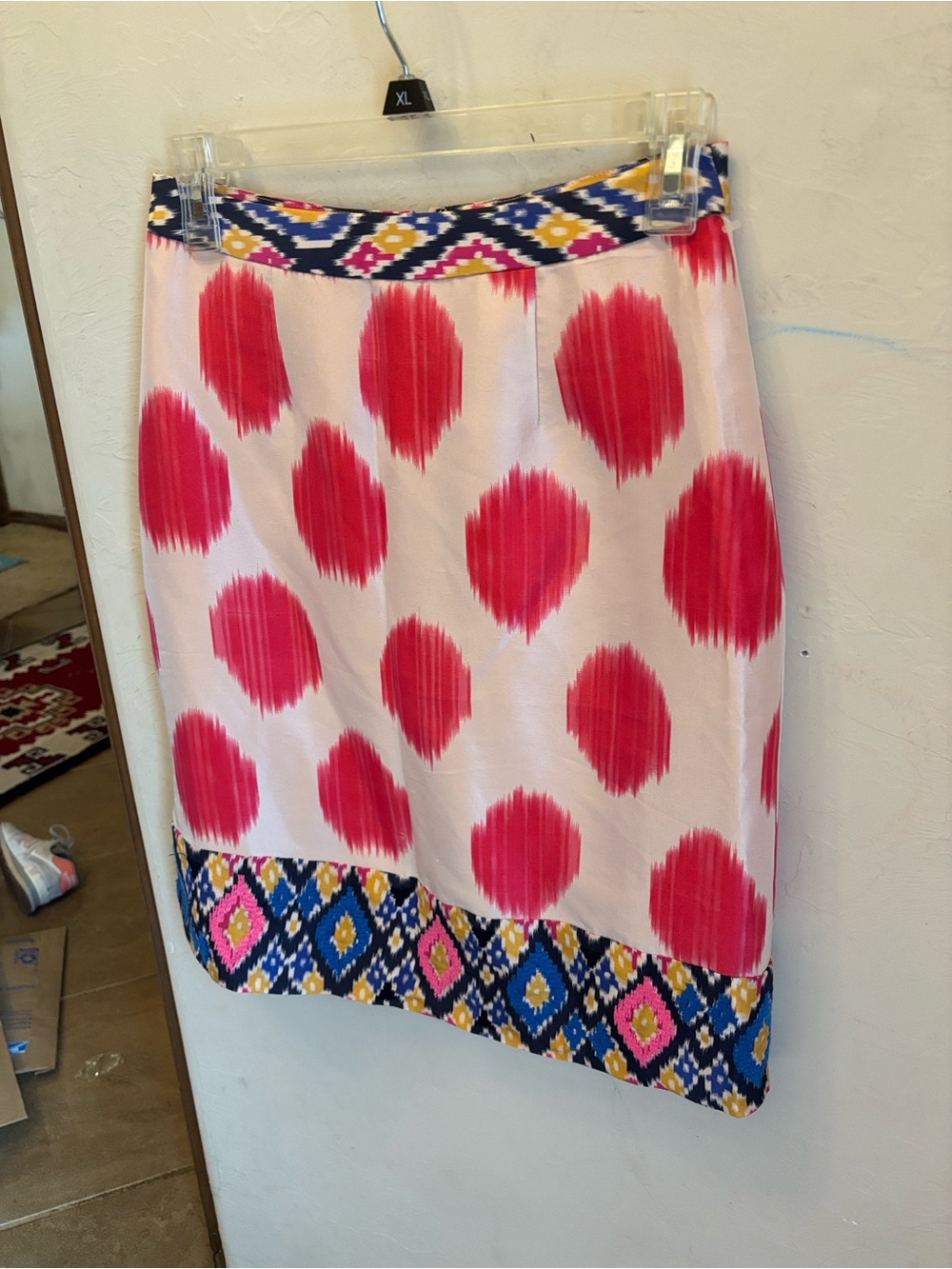 Anthropologie Maeve watercolor silk skirt! Size 0